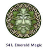 Window Sticker Emerald Magic
