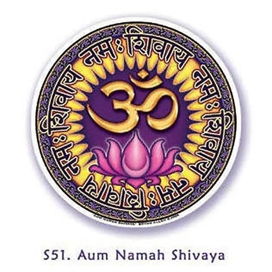 Window Sticker Ohm Namah Shivaya