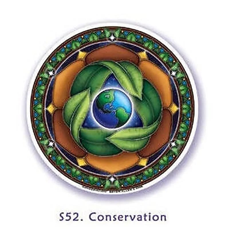 Window Sticker Earth Conservation