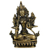 Weiße Tara Statue Messing