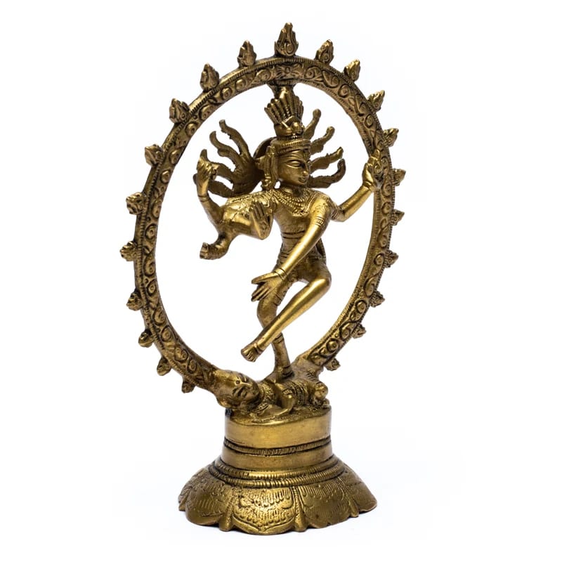 Shiva Nataraj brass monochrome wholesale