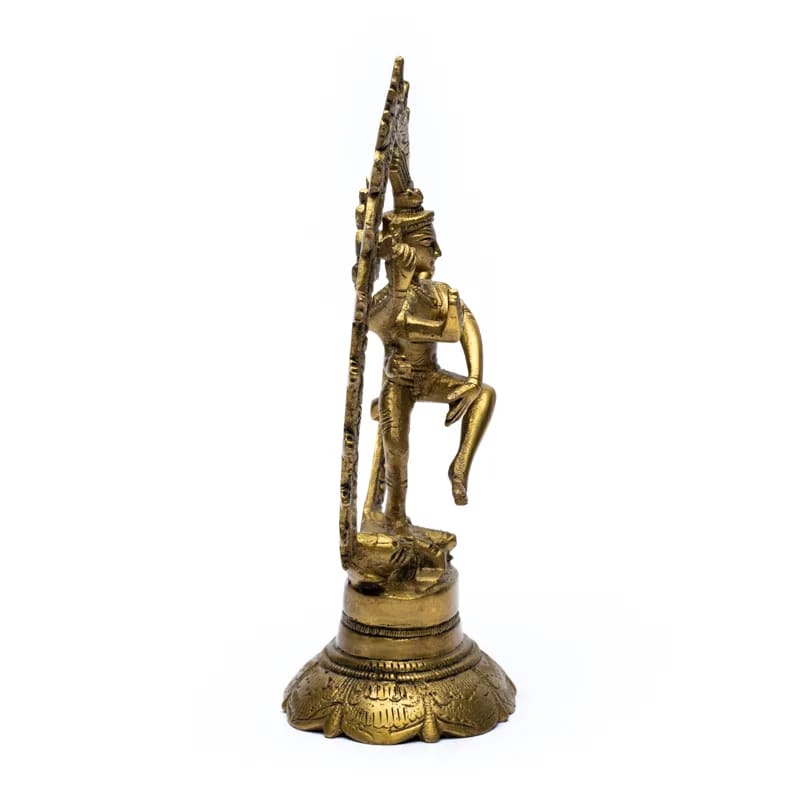 Buy Shiva Nataraj brass monochrome