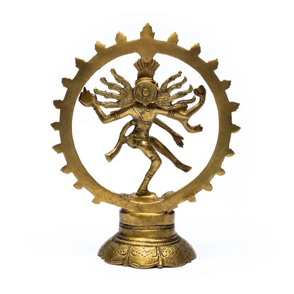 Shiva Nataraj brass monochrome Brass thumb