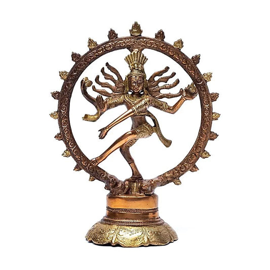 Shiva Nataraja - latón - dos colores