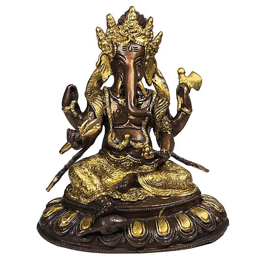 Ganesh - latón - dos colores