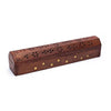 Incense (joss stick) burner & storage box Flowers