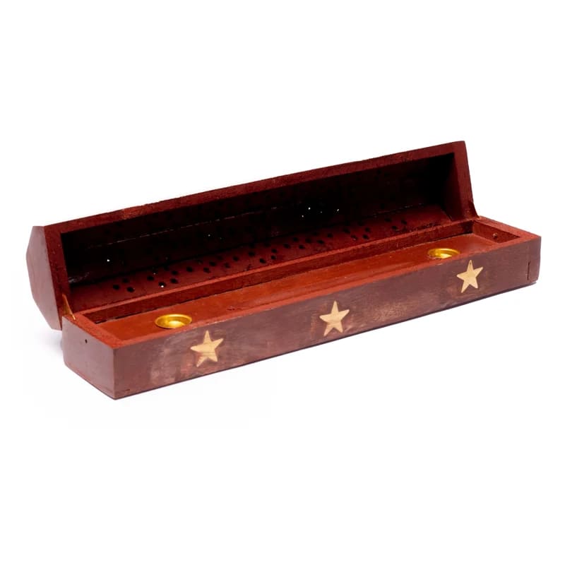 Incense (joss stick) burner &amp; storage box Stars wholesale