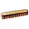 Incense burner & storage box 2 colours wood