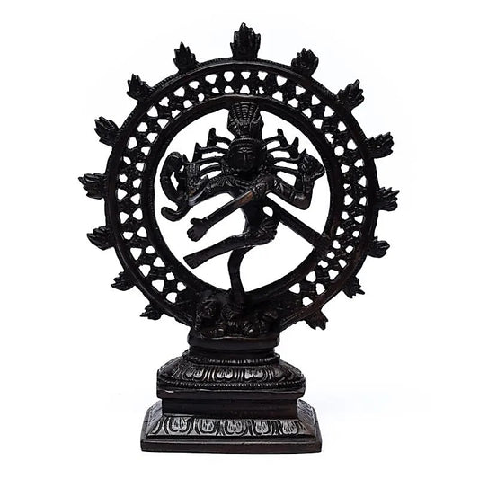 Shiva Nataraja - latón - monocolo