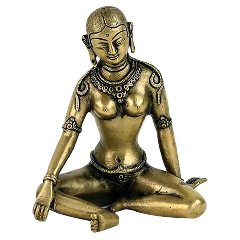 Parvati Statue einfarbig großhandel